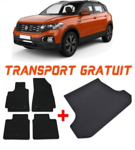Volkswagen T-Cross din 04.2019 - Prezent Suv Portbagaj Superior *2, Set Covorase + tavita portbagaj auto accesorii pentru autoturismul tau - masina v408