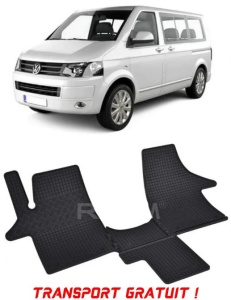 Volkswagen T6 fabricat din 2003 - 05.2015, Van, set covorase auto dedicate, din cauciuc 100% Premium - Transport Gratuit accesorii pentru autoturismul tau - masina v37240