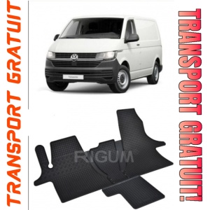 Volkswagen T6 Transporter fabricat din 2019 - Prezent, Van, set covorase auto dedicate, din cauciuc 100% Premium