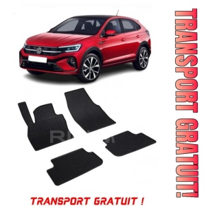 Volkswagen Taigo fabricat din 09.2021 - Prezent, Suv, set covorase auto dedicate, din cauciuc 100% Premium - Transport Gratuit