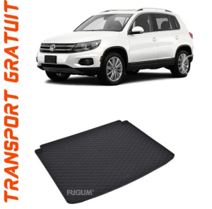Volkswagen Tiguan I din 07.2007 - 04.2016 Suv Portbagaj Superior, Tavita Pentru Portbagaj Lux Premium Dedicata, Roata Rezerva Ingusta / Kit Reparatie *1 accesorii pentru autoturismul tau - masina v178497