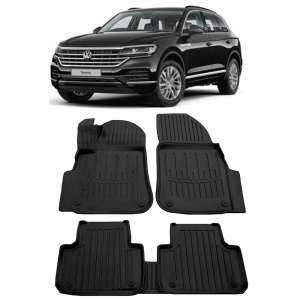 Volkswagen Touareg III (Cr) (2018-) Set covorase auto cauciuc G.Modern Line 3D transport gratuit accesorii pentru autoturismul tau - masina v49677