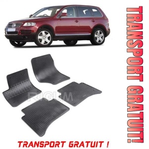 Volkswagen Touareg III, Suv, fabricat din 07.2018 - Prezent, set covorase auto dedicate, din cauciuc 100% Premium - Transport Gratuit