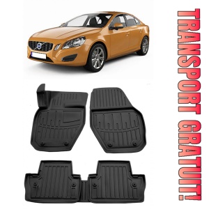 Volvo S60 II (2010-2018) Set covorase auto cauciuc G.Modern Line 3D