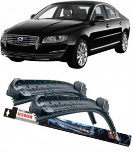 Volvo S80 Set 2 stergatoare parbriz Bosch Bosch Aerotwin 65 cm/47.5 cm compatibile cu Volvo S80 II (124) din 2006-2016 (65 cm / 47.5 cm) accesorii pentru autoturismul tau - masina v126906