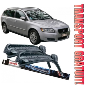 Volvo V50 Set 2 stergatoare parbriz Bosch Bosch Aerotwin 65 cm/47.5 cm compatibile cu Volvo V50 (545) din 2003-2012 (65 cm / 47.5 cm)