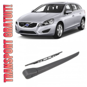 Volvo V60 I Brat stergator pentru luneta spate cu lamela 290 mm, compatibil cu Volvo V60 I Hatchback fabricat intre 2010-2018, calitate extra