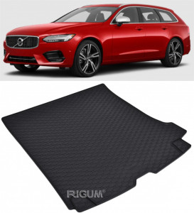 Volvo V90 Tavita pentru portbagaj din cauciuc, compatibila Volvo V90 II fabricatie 09.2016 - prezent, caroserie combi accesorii pentru autoturismul tau - masina v112958