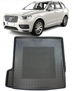 Volvo Xc90 Mhev Suv din 05.2015 - Prezent, Tavita Pentru Portbagaj Lux Premium Dedicata, Rand 3 Culcat *1 accesorii pentru autoturismul tau - masina v186946