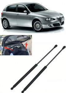 Alfa Romeo 147 Set 2 amortizoare pentru portbagaj / haion Krosno compatibil cu Alfa Romeo 147 Hatchback fabricat intre 2001-2010 accesorii pentru autoturismul tau - masina v89977