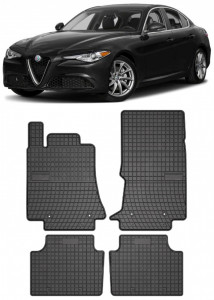 Alfa Romeo Giulia, Sedan, Din 06.2016 - Prezent , Set Covorase Auto Premium accesorii pentru autoturismul tau - masina v159948