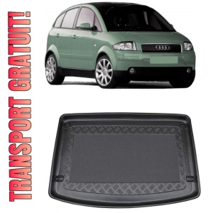 Audi A2 8Z Hatchback din 1999 - 2005, Tavita Pentru Portbagaj Lux Premium Dedicata, Portbagaj Inferior Kit Reparatie *2
