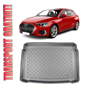 Audi A3 8Y Hatchback din 03.2020 - Prezent, Tavita Pentru Portbagaj Lux Premium Dedicata, Portbagaj Inferior *1