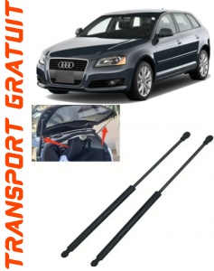 Audi A3 Set 2 amortizoare pentru portbagaj / haion Krosno compatibil cu Audi A3 Hatchback fabricat intre 2012-2020 accesorii pentru autoturismul tau - masina v89368