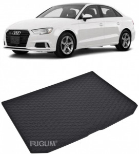 Audi A3 Tavita pentru portbagaj din cauciuc, compatibila Audi A3 8V fabricatie 08.2012 - 03.2020, caroserie hatchback accesorii pentru autoturismul tau - masina v112441