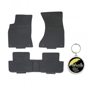 Audi A4 (B8) (2009-2016) Set 5 covorase auto cauciuc Exclusive Line accesorii pentru autoturismul tau - masina v237777
