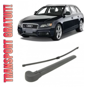 Audi A4 B8 Brat stergator pentru luneta spate cu lamela 405 mm, compatibil cu Audi A4 B8 Combi fabricat intre 2008-2015, calitate extra