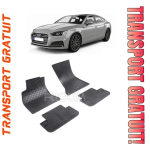 Audi A5 8Ta, Sportback, fabricat din 2009 - 09.2016, set covorase auto dedicate, din cauciuc 100% Premium