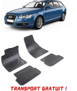 Audi A6 C6, Combi, fabricat din 03.2005 - 03.2006, set covorase auto dedicate, din cauciuc 100% Premium - Transport Gratuit accesorii pentru autoturismul tau - masina v41036