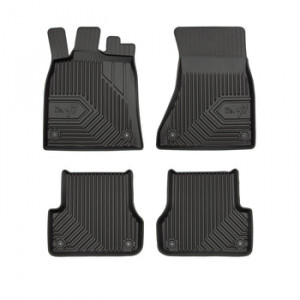Audi A6 C7 Din 03.2011 - 05.2018, Sedan , Set Covorase Auto Tip Tavita Premium 3D, din cauciuc accesorii pentru autoturismul tau - masina v168435