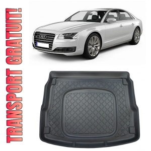 Audi A8 D4 Sedan din 01.2010 - 09.2013, Tavita Pentru Portbagaj Lux Premium Dedicata, Roata Rezerva Mica / Kit Reparatie *1