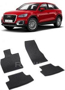 Audi Q2, Suv, fabricat din 10.2016 - Prezent, set covorase auto dedicate, din cauciuc 100% Premium accesorii pentru autoturismul tau - masina v159773