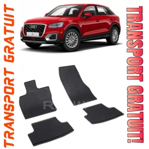 Audi Q2, Suv, fabricat din 10.2016 - Prezent, set covorase auto dedicate, din cauciuc 100% Premium