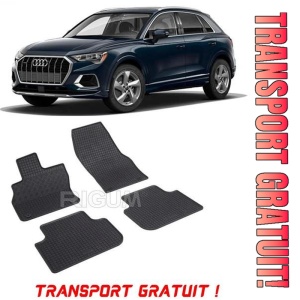Audi Q3 I, Suv, fabricat din 08.2011 - 06.2018, set covorase auto dedicate, din cauciuc 100% Premium - Transport Gratuit