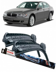 Bmw 7 Set 2 stergatoare parbriz Bosch Bosch Aerotwin compatibile cu Bmw 7 2005-2008 (60 cm / 45 cm) accesorii pentru autoturismul tau - masina v120760