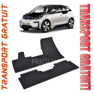 Bmw I3 fabricat din 11.2013 - Prezent, Hatchback, set covorase auto dedicate, din cauciuc 100% Premium