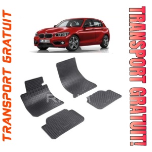 Bmw Seria 1 F20, Hatchback, fabricat din 10.2011 - 06.2019, 5 Usi, set covorase auto dedicate, din cauciuc 100% Premium