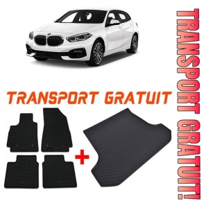 Bmw Seria 1 F40 Hatchback din 09.2019 - Prezent, Set Covorase + tavita portbagaj auto 5 Usi *1