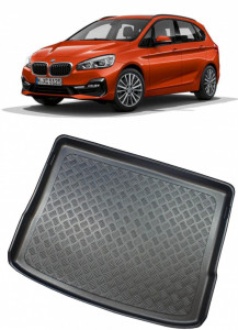 Bmw Seria 2 F45 Van din 09.2014 - 10.2021, Tavita Pentru Portbagaj Lux Premium Dedicata, Bancheta Neculisanta *3 accesorii pentru autoturismul tau - masina v198418