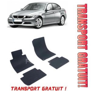 Bmw Seria 3 E46 fabricat din 1998 - 02.2005, Sedan, set covorase auto dedicate, din cauciuc 100% Premium - Transport Gratuit