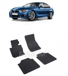 Bmw Seria 3 F34, Gran Turismo, fabricat din 06.2013 - Prezent, set covorase auto dedicate, din cauciuc 100% Premium accesorii pentru autoturismul tau - masina v160491