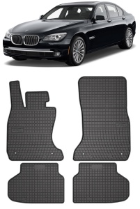 Bmw Seria 7 F01, Sedan, Din 10.2008 - 09.2015 Se PotrIVesc Doar Pentru Varianta Scurta, Set Covorase Auto Premium - Img 2