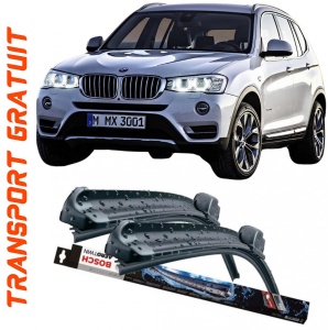 Bmw X3 Set 2 stergatoare parbriz Bosch Bosch Aerotwin 65 cm/47.5 cm compatibile cu Bmw X3 (F25) din 2010-2017 (65 cm / 47.5 cm) accesorii pentru autoturismul tau - masina v127610