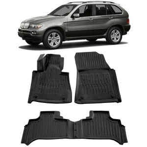 Bmw X5 (E53) (1999-2006) Set covorase auto cauciuc G.Modern Line 3D accesorii pentru autoturismul tau - masina v68363