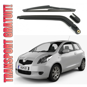 Brat stergator pentru luneta spate cu lamela 305 mm Toyota Yaris 01.05-12.10