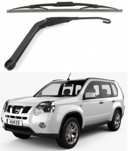 Brat stergator pentru luneta spate cu lamela 400 mm Nissan X-Trail I 06.01-01.13 accesorii pentru autoturismul tau - masina v224493