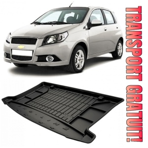 Chevrolet Aveo T250 Hatchback din 2006 - 2011 *1, Tavita Pentru Portbagaj Lux Premium Dedicata,