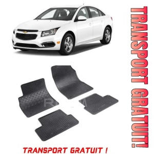 ChEVrolet Cruze, Sedan, fabricat din 05.2009 - 2016, set covorase auto dedicate, din cauciuc 100% Premium - Transport Gratuit