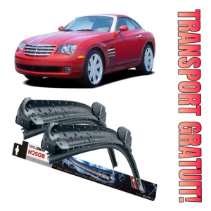 Chrysler Crossfire Set 2 stergatoare parbriz Bosch Bosch Aerotwin compatibile cu Chrysler Crossfire 2004-2008 (55 cm / 50 cm)