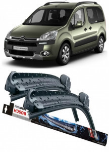 Citroen Berlingo Set 2 stergatoare parbriz Bosch Bosch Aerotwin compatibile cu Citroen Berlingo 2008-2014 (65 cm / 40 cm) accesorii pentru autoturismul tau - masina v132694