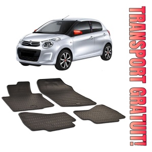Citroen C1 (2014-2025) Set 4 covorase auto cauciuc Urban Line