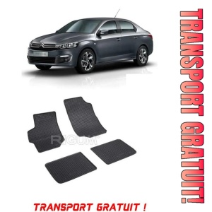 Citroen C1 II, Hatchback, fabricat din 07.2014 - Prezent, set covorase auto dedicate, din cauciuc 100% Premium - Transport Gratuit