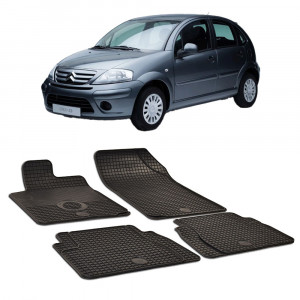 Citroen C3 (2005-2008) Set 4 covorase auto cauciuc Urban Line accesorii pentru autoturismul tau - masina v238152