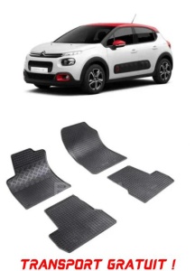 Citroen C3 Picasso, Van, fabricat din 2009 - 10.2017, set covorase auto dedicate, din cauciuc 100% Premium - Transport Gratuit accesorii pentru autoturismul tau - masina v40484