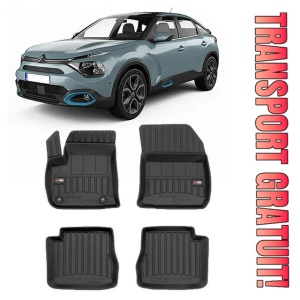 Citroen C4 Ev Din 2021 - Prezent, Suv , Set Covorase Auto Tip Tavita Premium 3D, din cauciuc