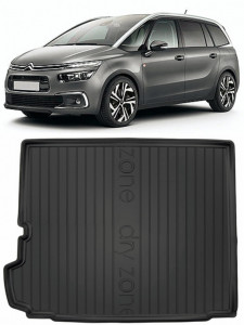Citroen C4 Grand Picasso II din 09.2013 - Prezent Van Rand 3 Culcat *1, Tavita Pentru Portbagaj Lux Premium Dedicata, accesorii pentru autoturismul tau - masina v180389